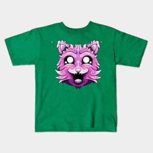 Cat Pink Cute Kids T-Shirt